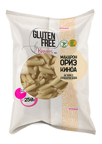 Макарони ориз и киноа 250гр Крамас