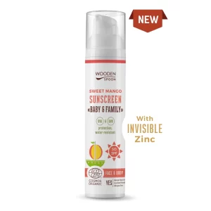 Слънцезащитен лосион за лице и тяло “Sweet Mango” SPF 50 100мл