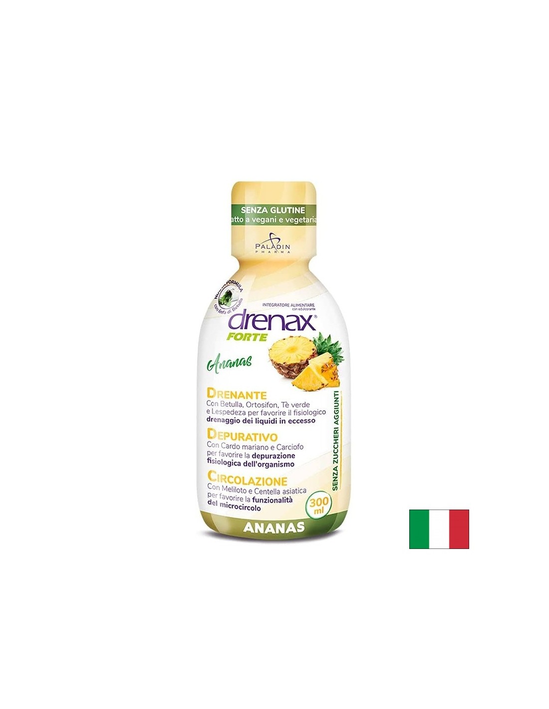 Drenax® Forte Plus Ананас – билков дренаж с ананас и растителни екстракти | 300 ml
