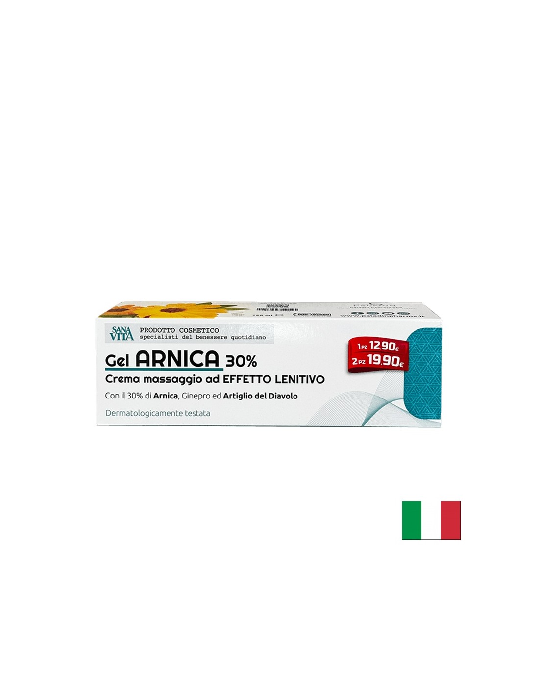 Arnica Gel SanaVita с Арника и Дяволски нокът – 150 ml