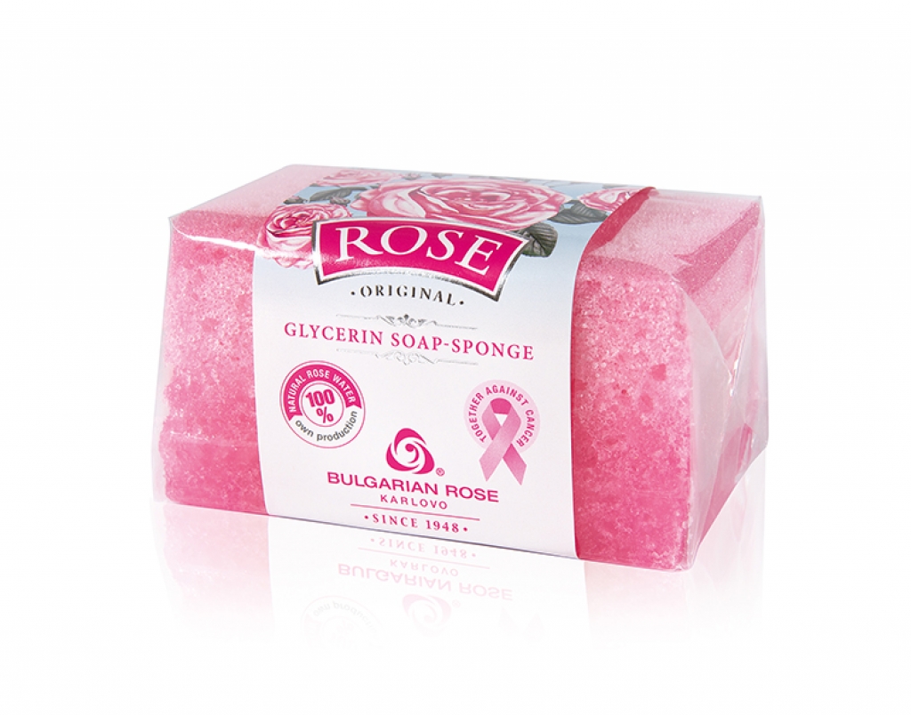 Rose Original глицеринов сапун-гъба 70 гр