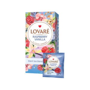 Чай в Пакетчета LOVARE Raspberry Vanilla